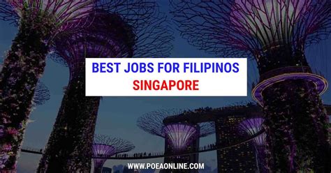 jobs in singapore for filipinos.